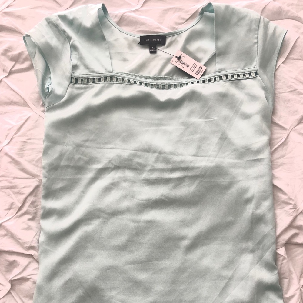 The Limited - light blue top